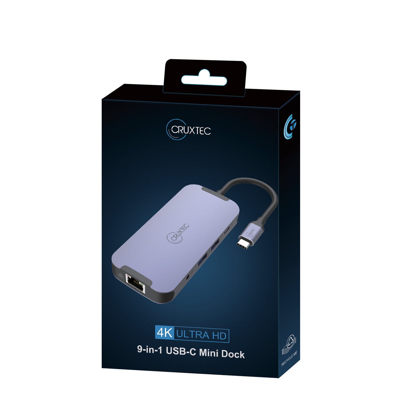 Cruxtec 9-in-1 USB-C Mini Dock