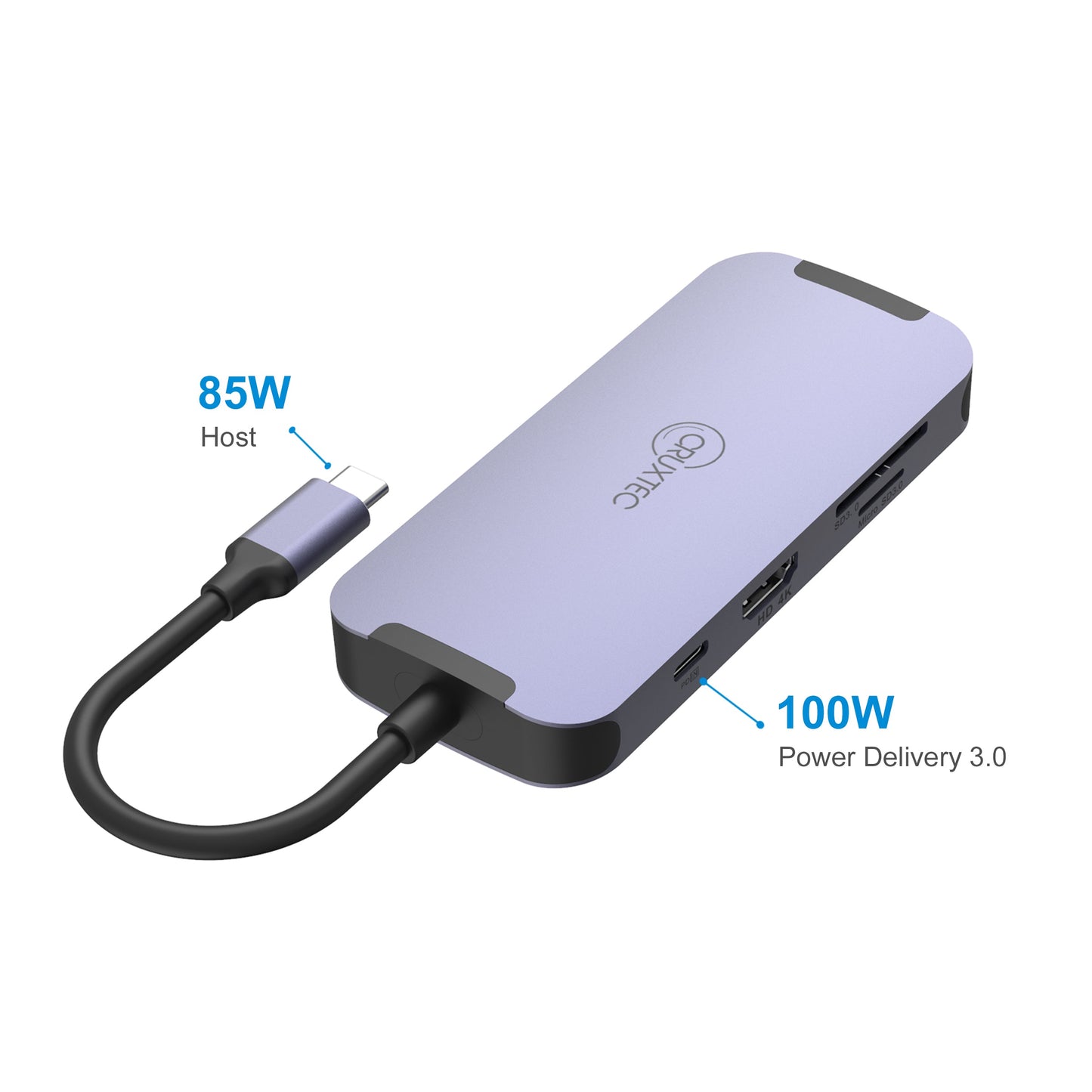 Cruxtec 9-in-1 USB-C Mini Dock
