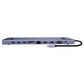 Cruxtec 11 in 1 USB-C Multifunction Docking Station with 100W PD