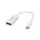 Cruxtec USB-C to Displayport Adapter 4K ( 3840x2160/60Hz ) , Support DisplayPort Alternate Mode.
