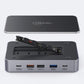 Cruxtec Universal 14-in-1 USB-C Multifunctional Docking Station with SSD Enclosure